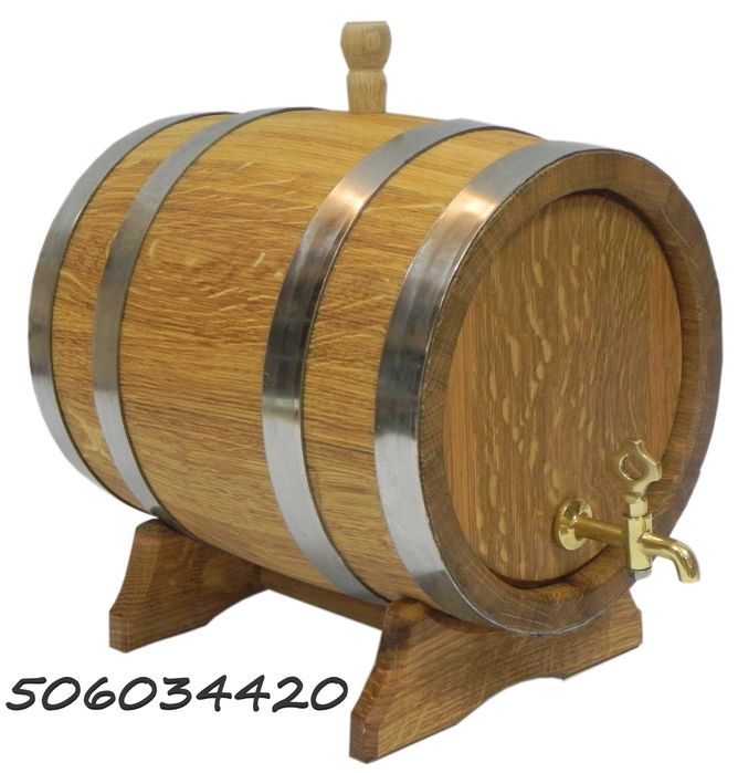 Beczka Dębowa 3L 4L 5L 10L 15L 20L Grawer Opalanie Na whisky bimber