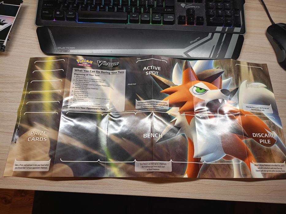 Pokemon tcg battle deck lycanroc v