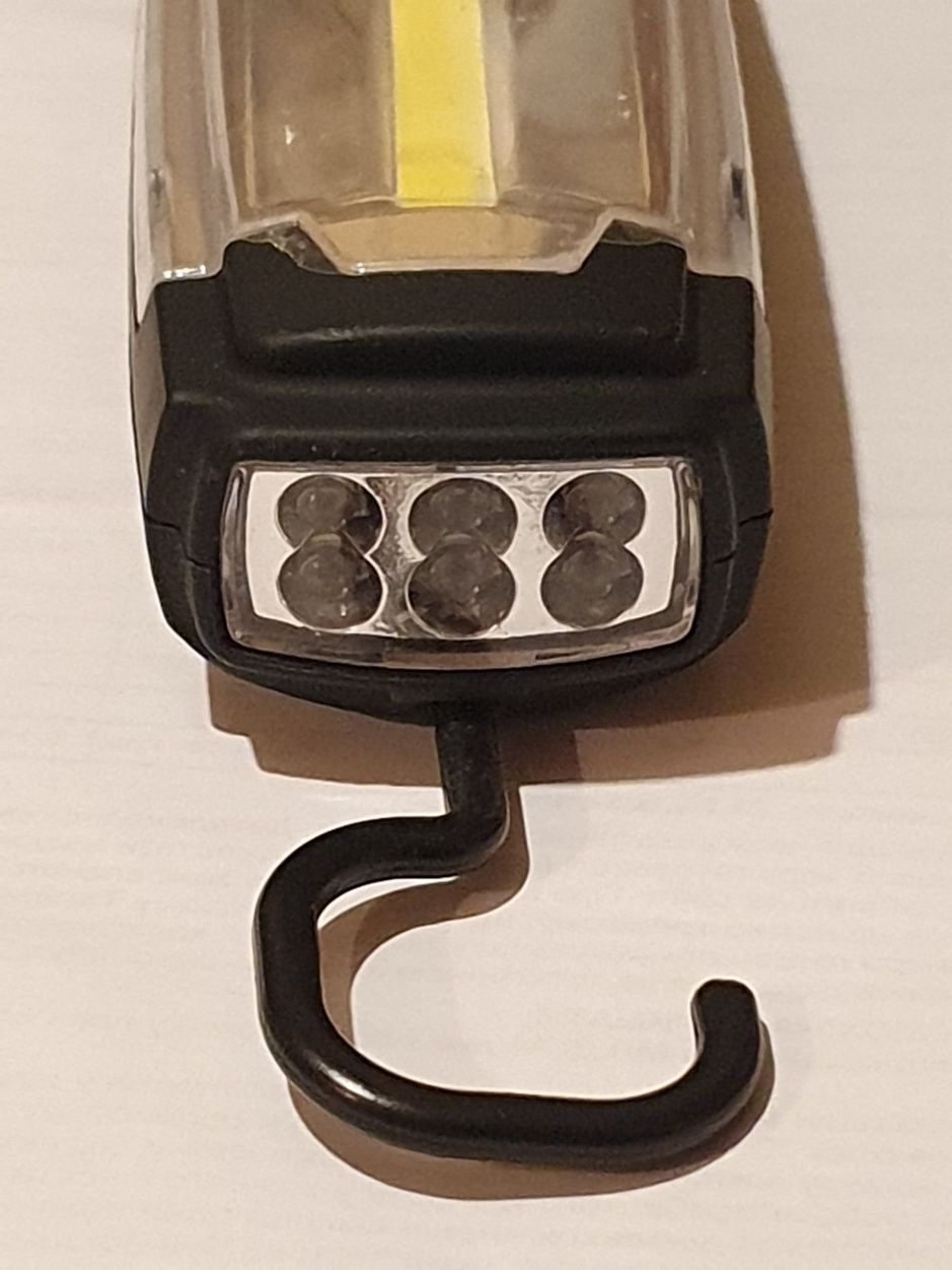 Фонарь Emos E709A-COB3W+6, 3 режима, акумулятор, Чехія.