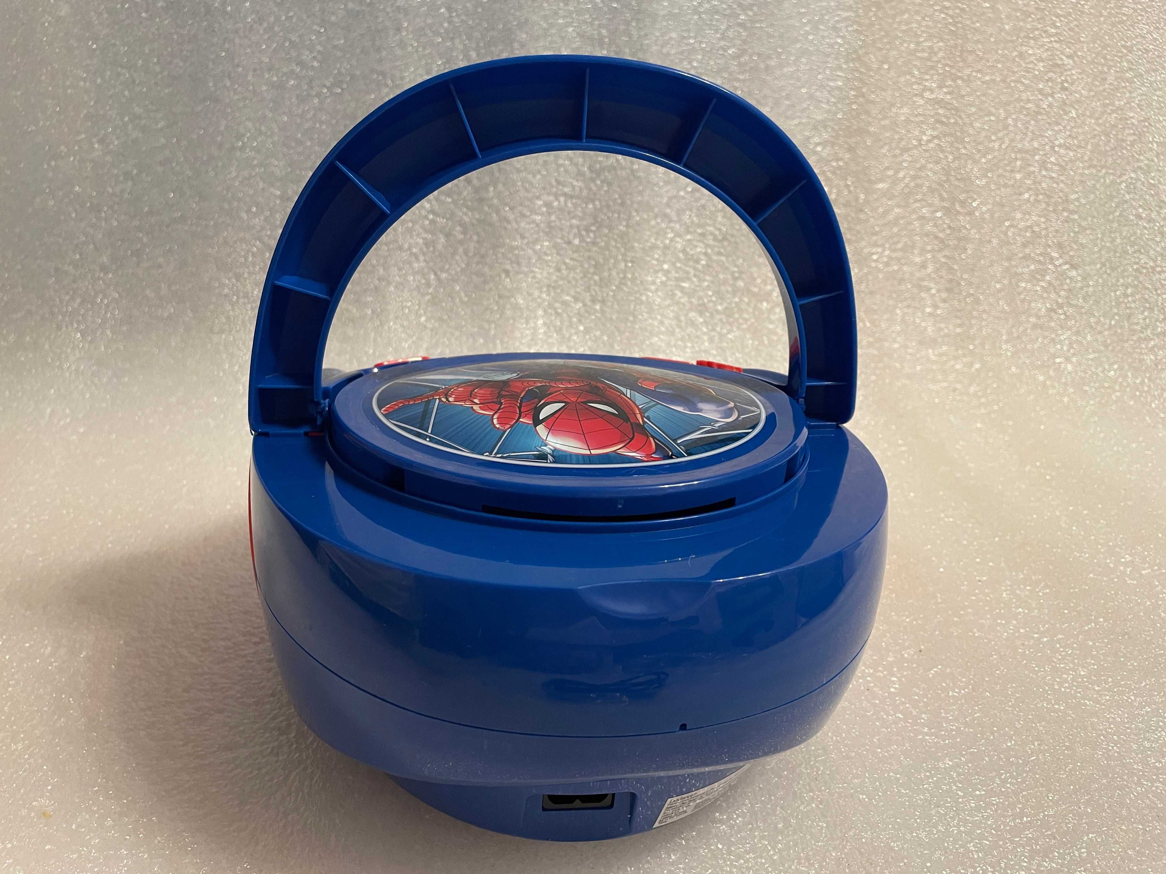 Lexibook Spider-Man Odtwarzacz CD z Bluetooth Boombox RCD109SP