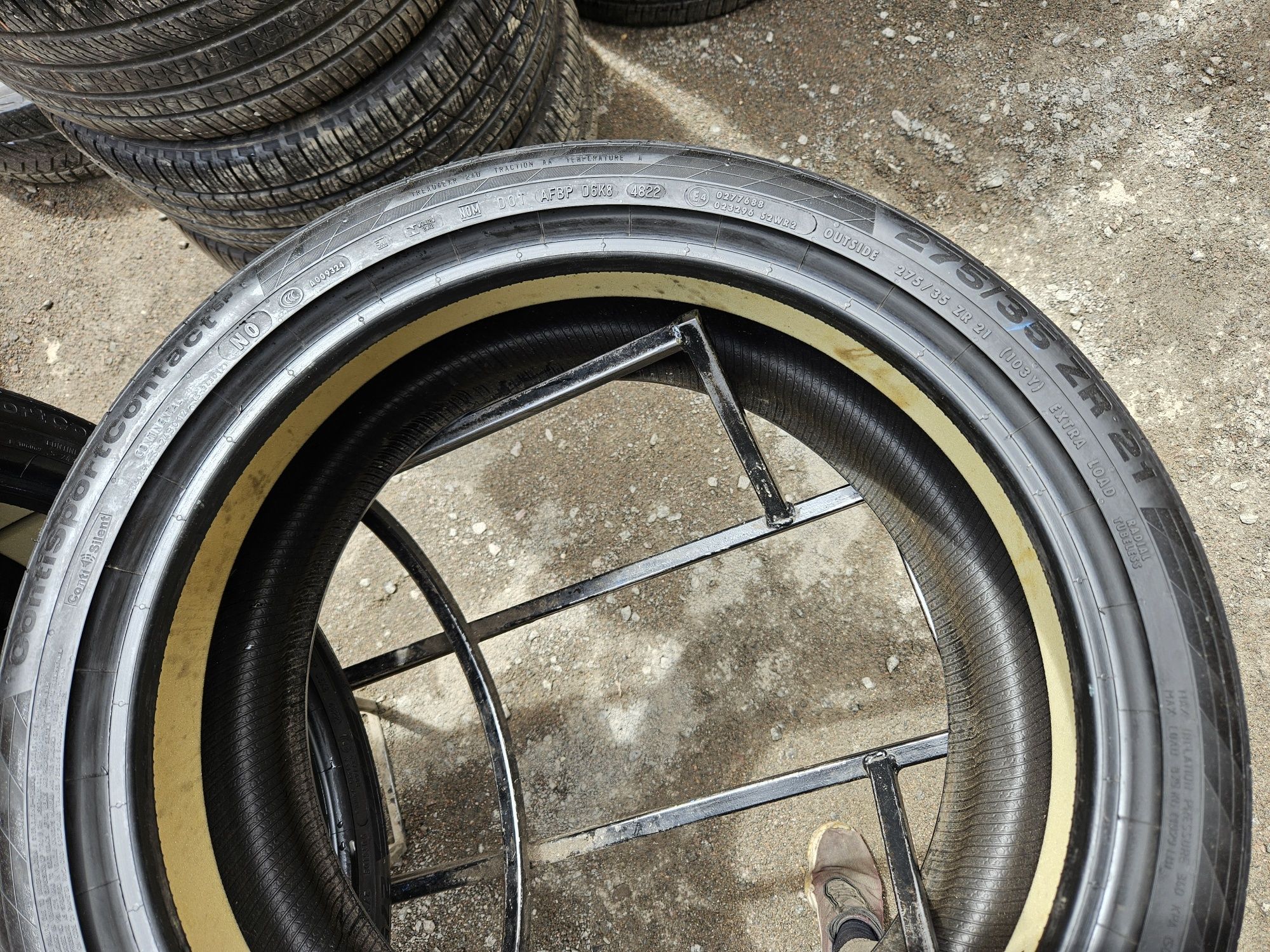 Шины БУ 315 30 / 275 35 R 21 Continental sport contact 5P NO silent