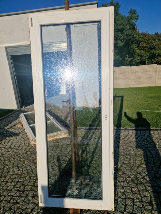 Okno 87x216 drzwi balkonowe pcv z demontażu duży wybór