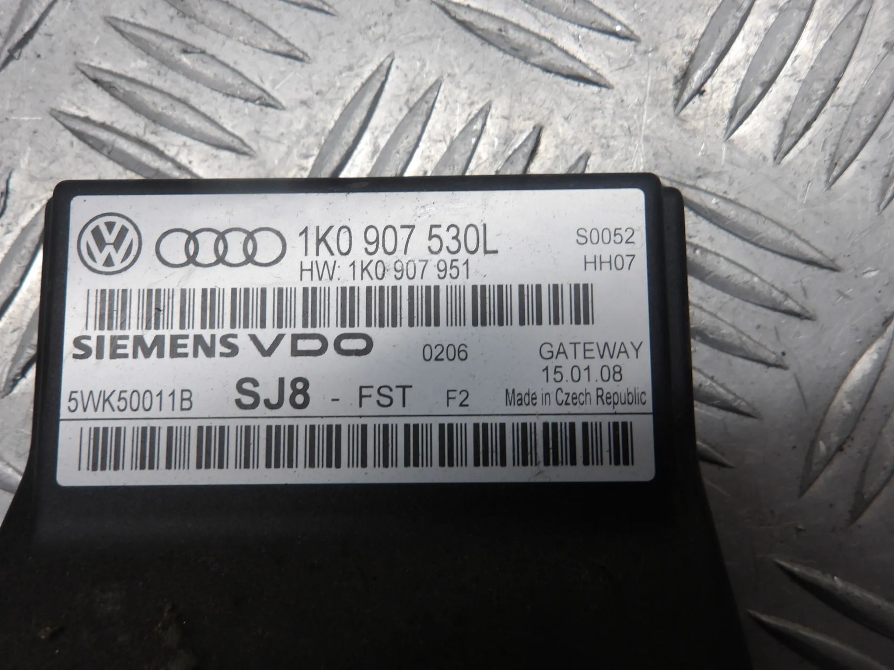 VW JETTA V 05-10 MODUŁ STEROWNIK GATEWAY 1K0907530L