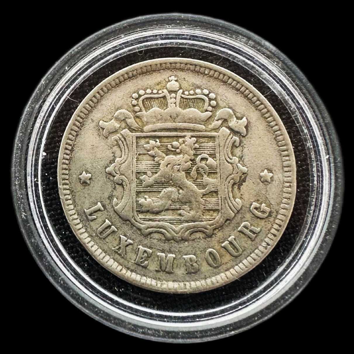 Moeda de 25 Cents - 1927 - Luxemburgo