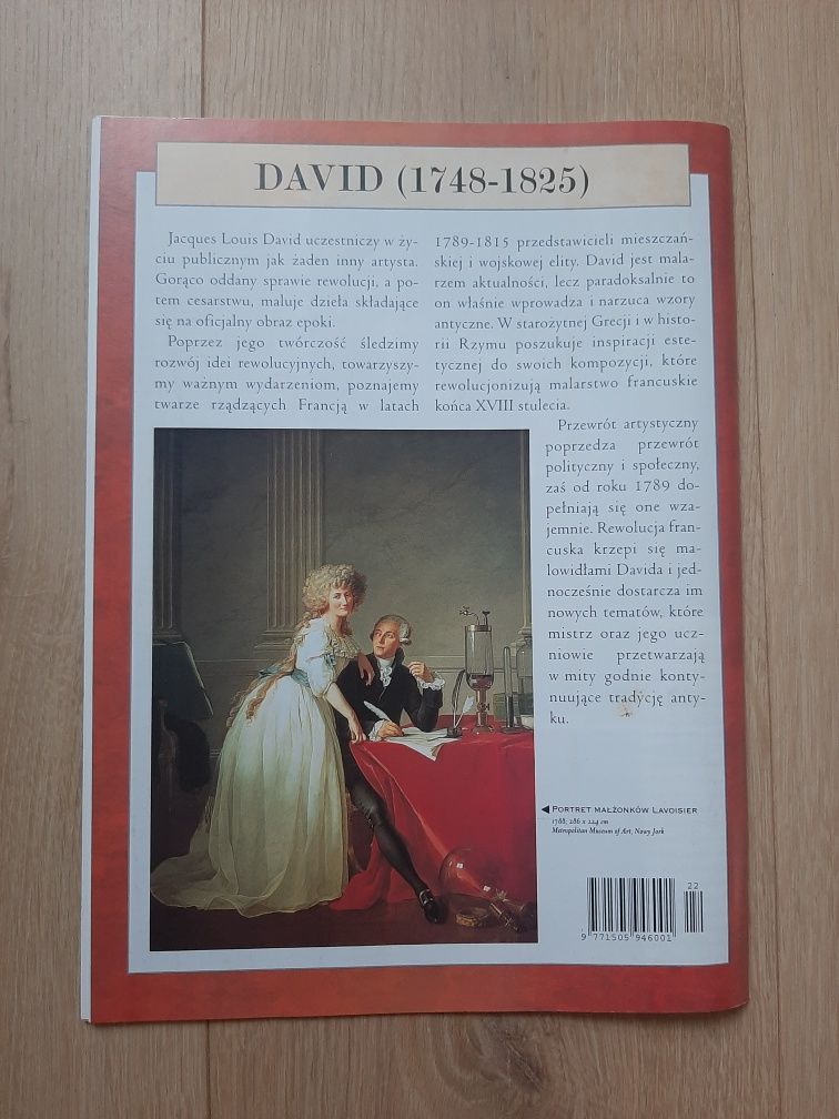 Jacques-Louis David nr 85 - Wielcy malarze