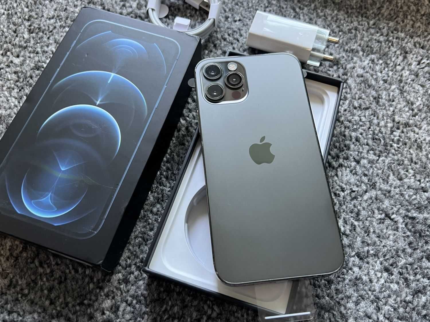 iPhone 12 Pro 128GB GREY SZARY Grafitowy Bateria 97% Gwar