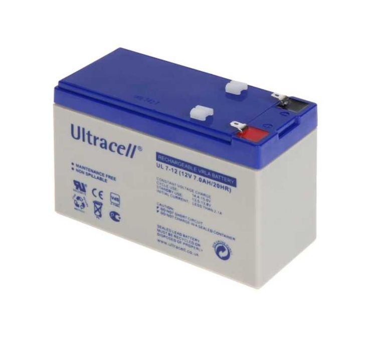 ULTRACELL 12V/7AH UL7-12 Akumulator Przemysłowy - Sklep Brzeźnicka 58