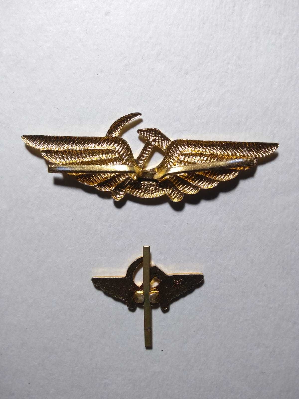 Авиация Гражданская (плащ форменный, синий). Сделано в СССР.