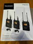 Mikrofony bezprzewodowe Saramonic UwMic9 Kit 2 (RX9+TX9+TX9)mikroporty