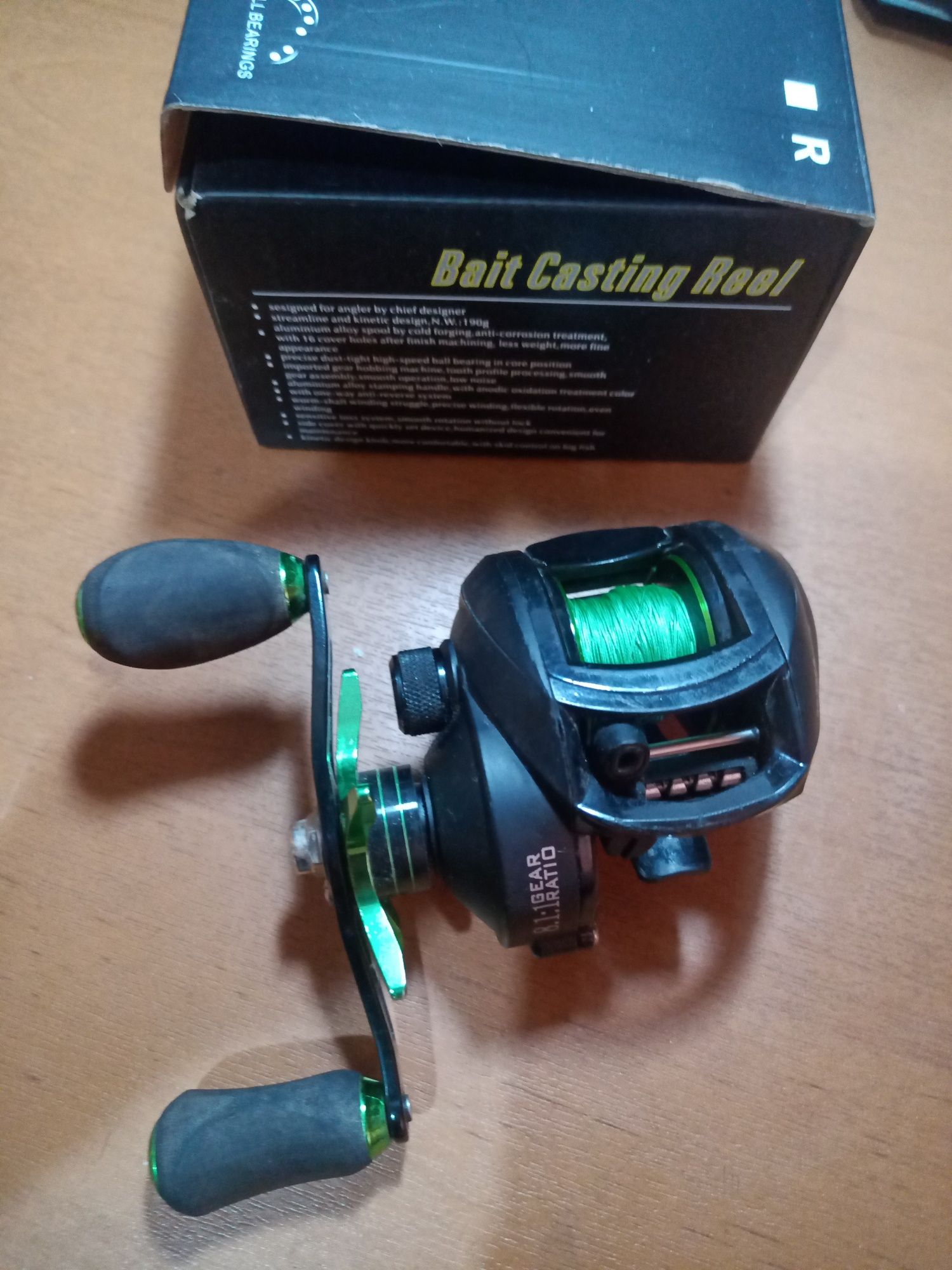 Продам мультипликаторну котушку LINNHUE Baitcasting Reel BS2000