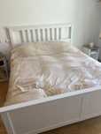 Cama casal Branca Ikea - HENNES