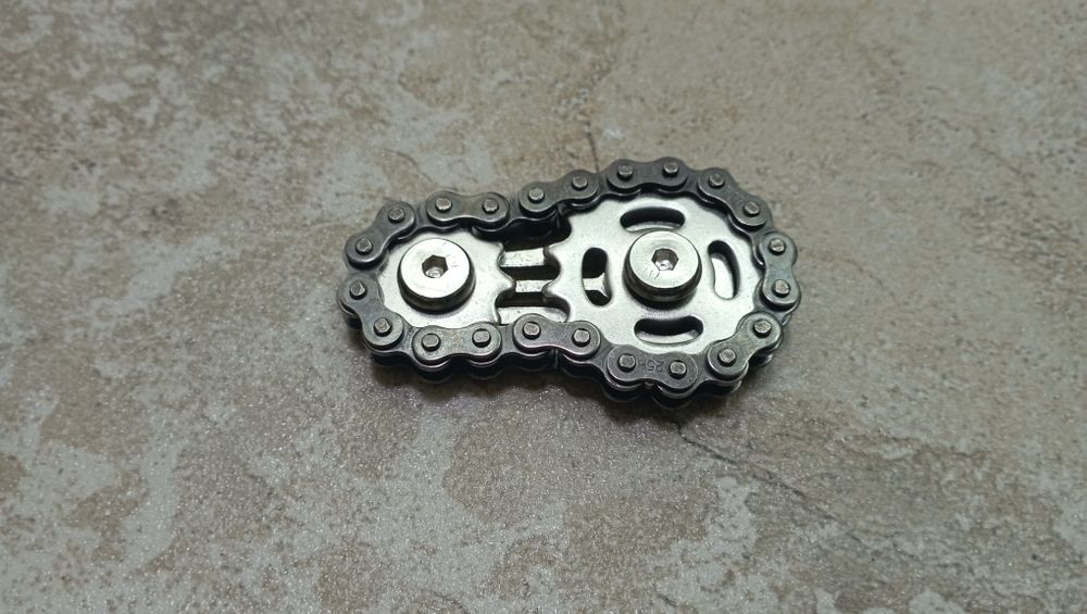 Антистресс цепь (гироскоп) металлический.