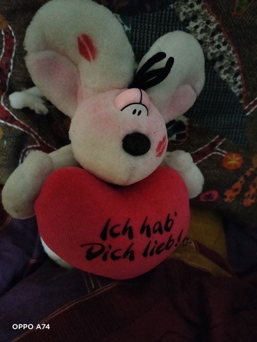 Diddle Mouse with heart Дидл Маус