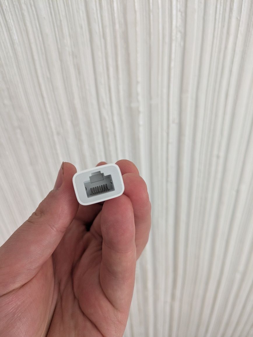 Apple Thunderbolt to Gigabit Ethernet Adapter.
