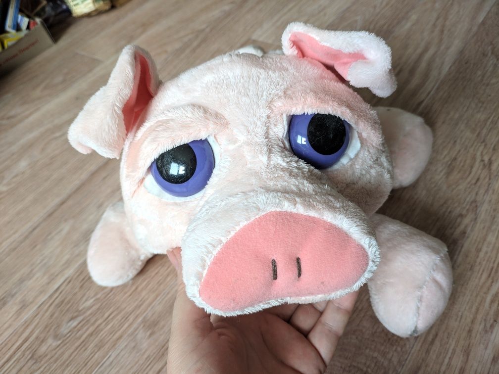 Мягкая игрушка AUDREY PINK PIG RUSS поросенок