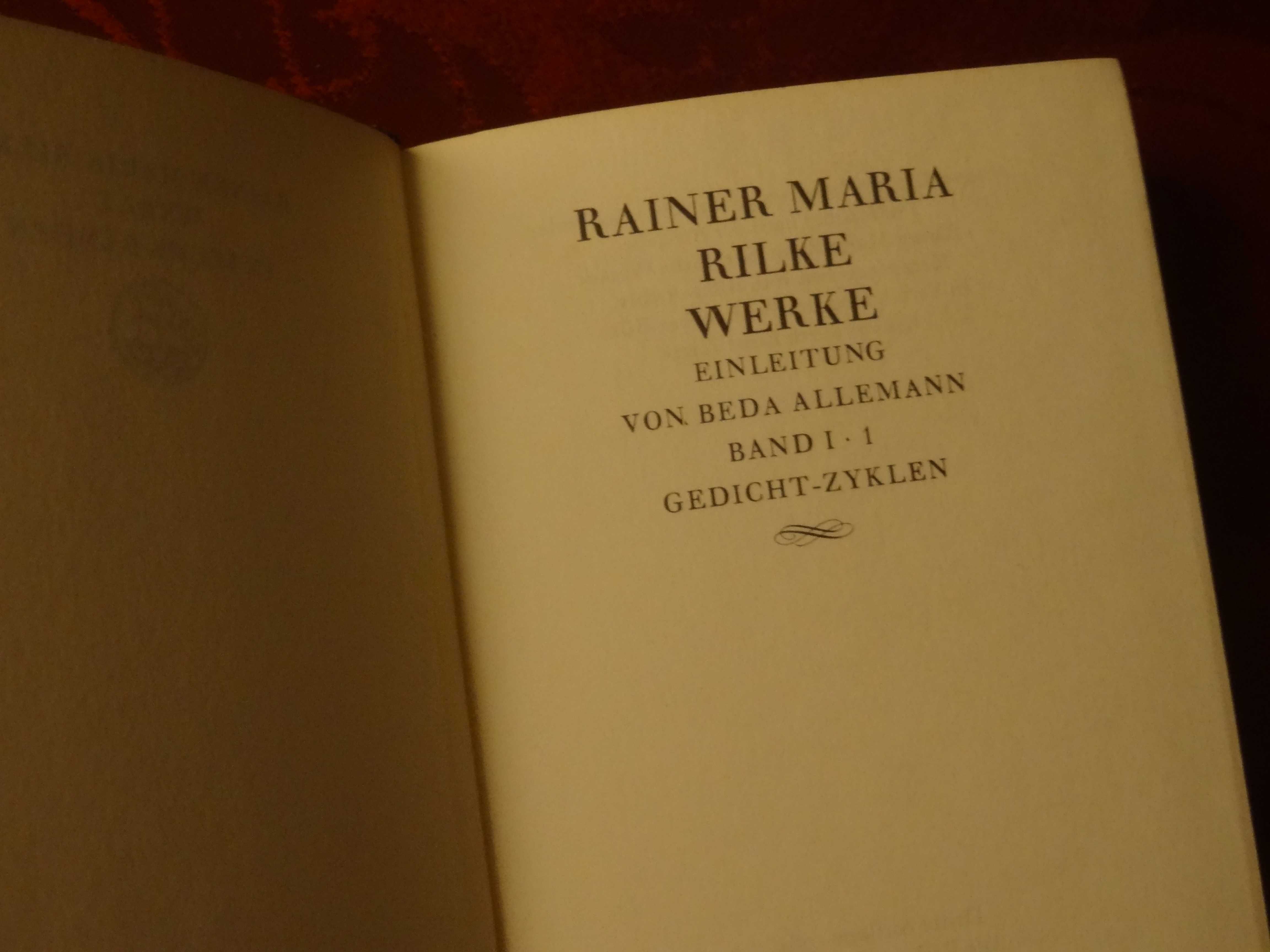 RILKE, Rainer Maria – Obra Completa ∟ 6 Vols. | 1966 . 1980