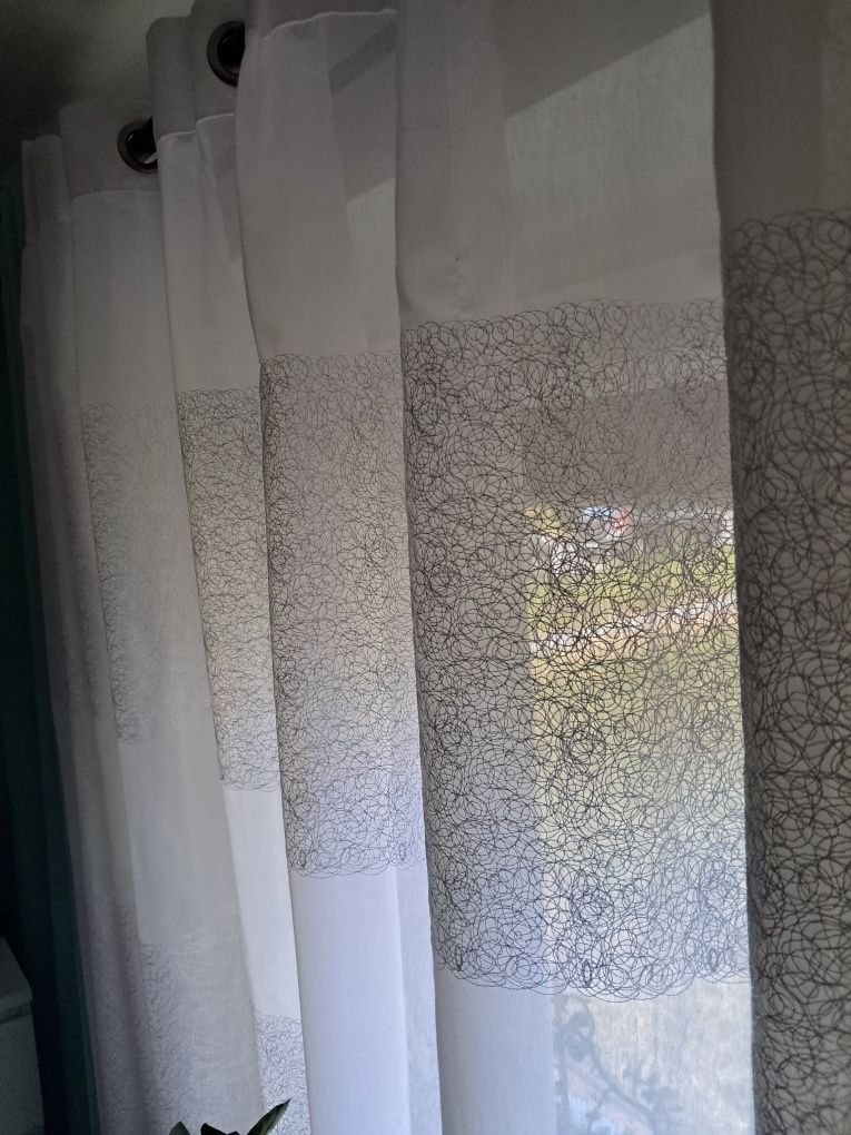 Firana ze wstawką 300x155 bdb