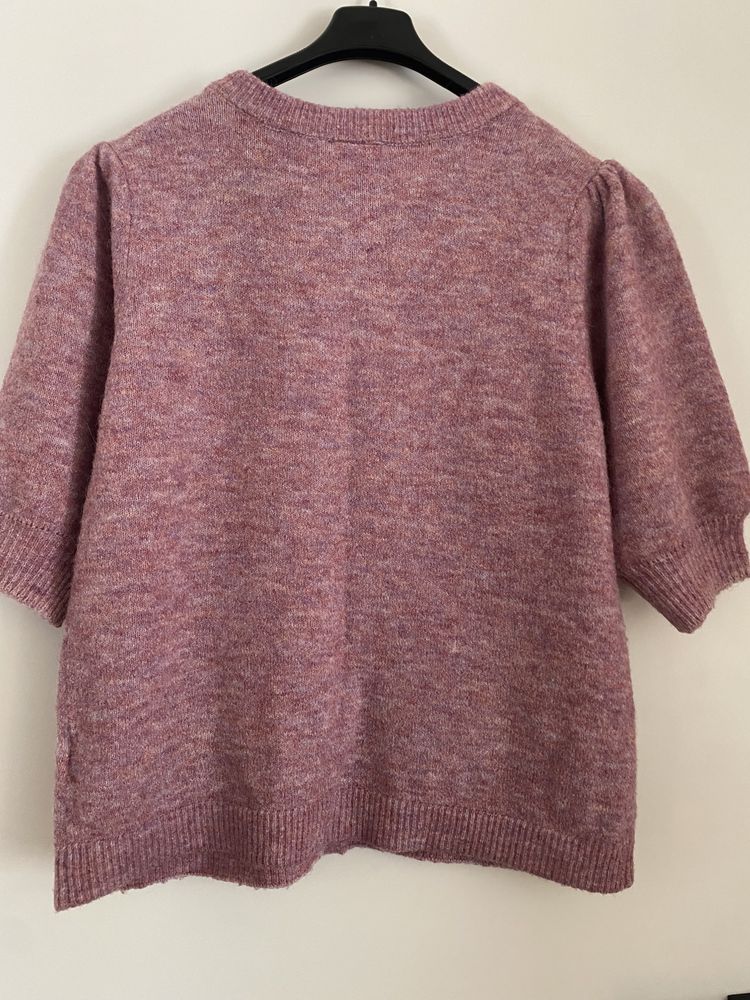 Elegancki sweter z wełną, alpaka