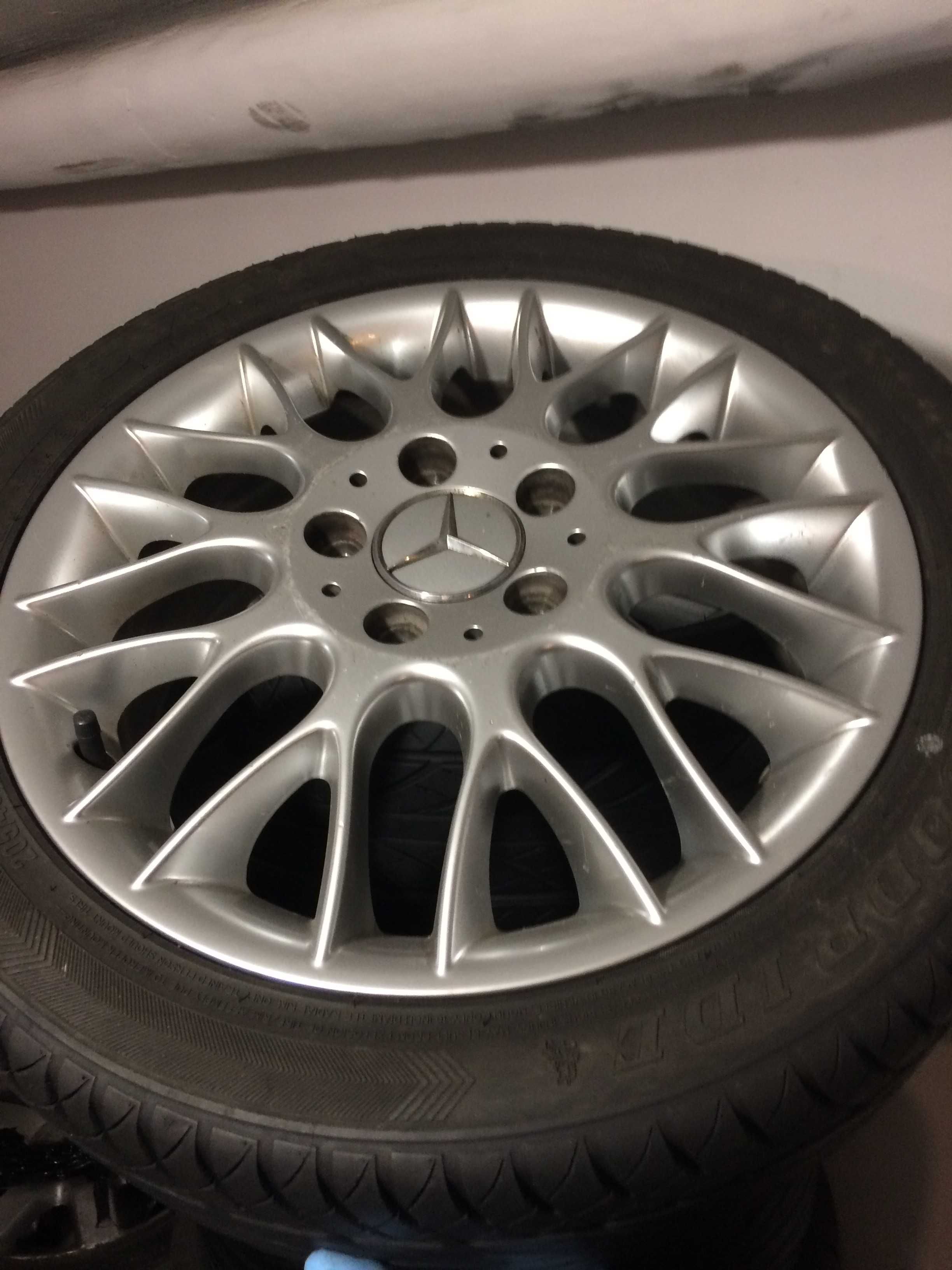 koła OEM Mercedes A w168 5x112 205/45r16 VW Skoda Seat