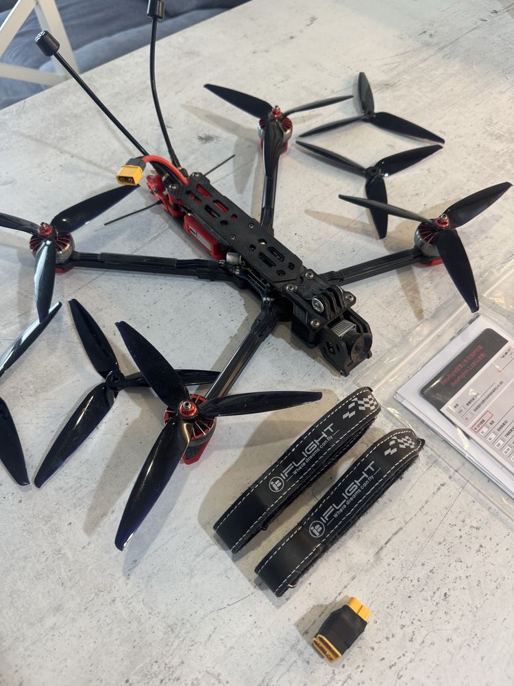 Dron iFlight chimera7 6s HD TBS crossfire