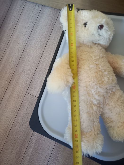 Pluszowy Miś z Fabryki Miśków maskotka pluszak ok.33 cm Vintage