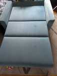 Sofa amerykanka niebieska DOMO 2 86x105x137