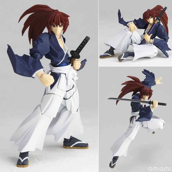 Kenshin Himura Battousai - Samurai X - Revoltech Yamaguchi Series N110