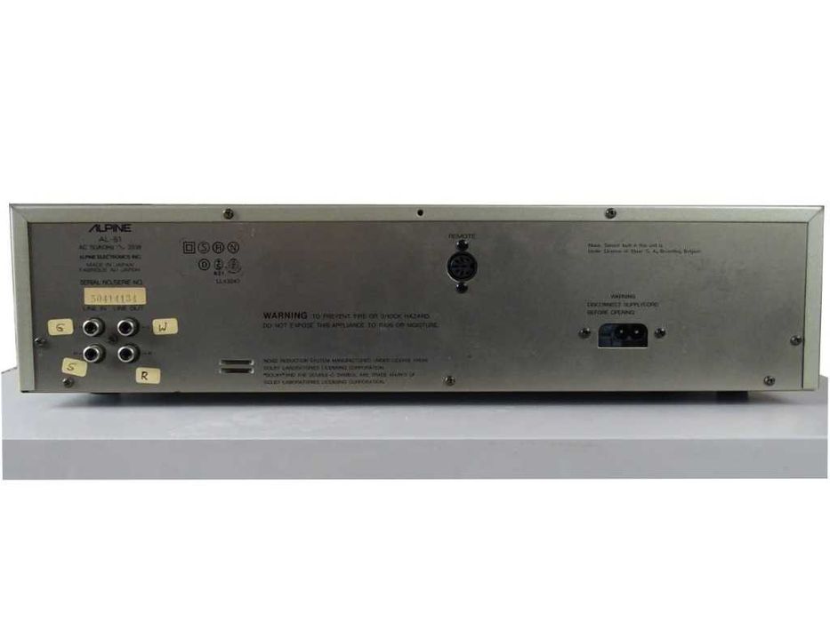 Deck Alpine AL-51 Wyjątkowy Magnetofon ze Wspaniałym Dźwiękiem