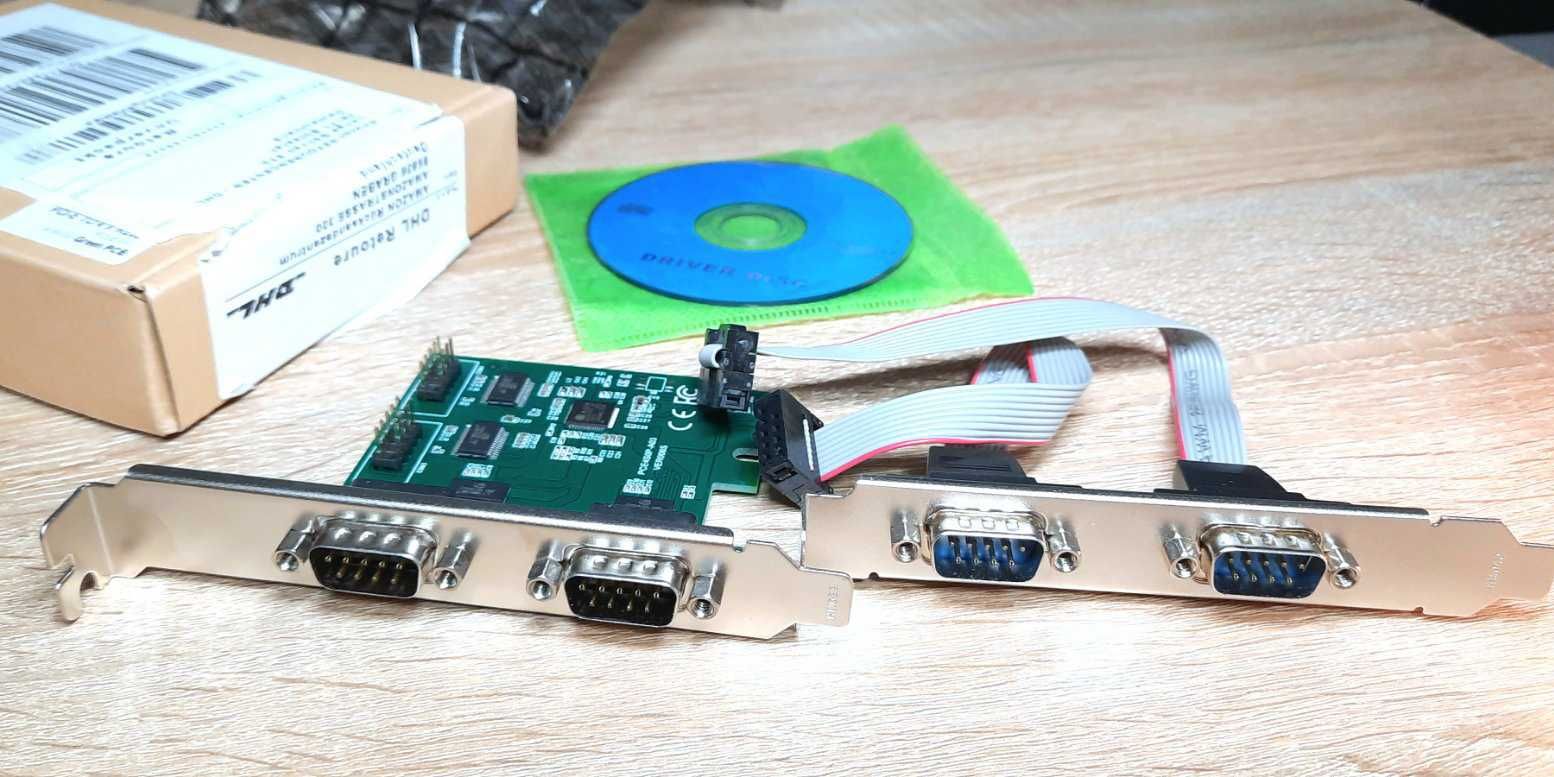 Контролер Dynamode PCI-E R232 (4 зовнішні порти)