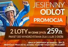 Voucher FreeFlyCenter Leszno – 2 loty, ważny do 31.10.2025