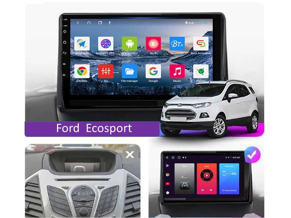 Radio samochodowe Android Ford Ecosport (9", low-end) 2012.-2017