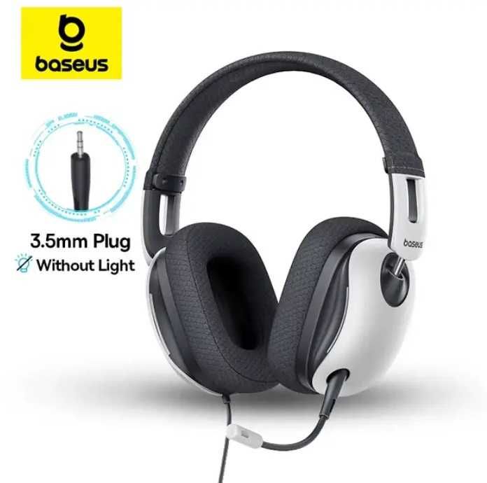 Гарнитура игровая BASEUS GoPlay 1 Max с разъемом 3,5 мм/микрофоном