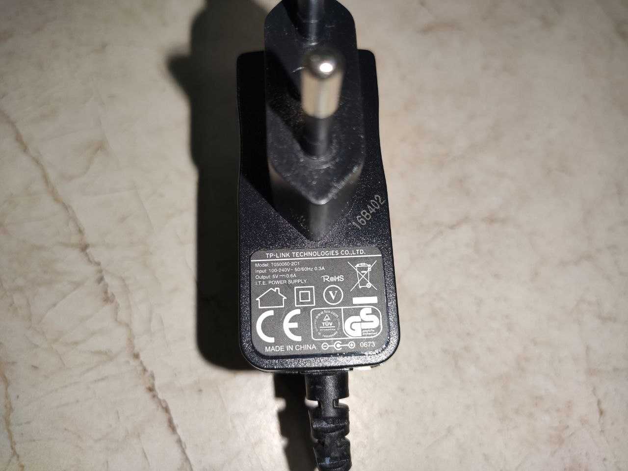 Блок питания/блок живлення для роутера TP-LINK T050060-2C1 5В 0.6А