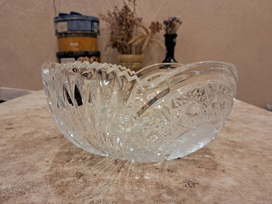 Ваза хрустальная СССР