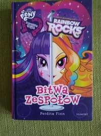 Książka Equestria Girls Bitwa Zespołów.