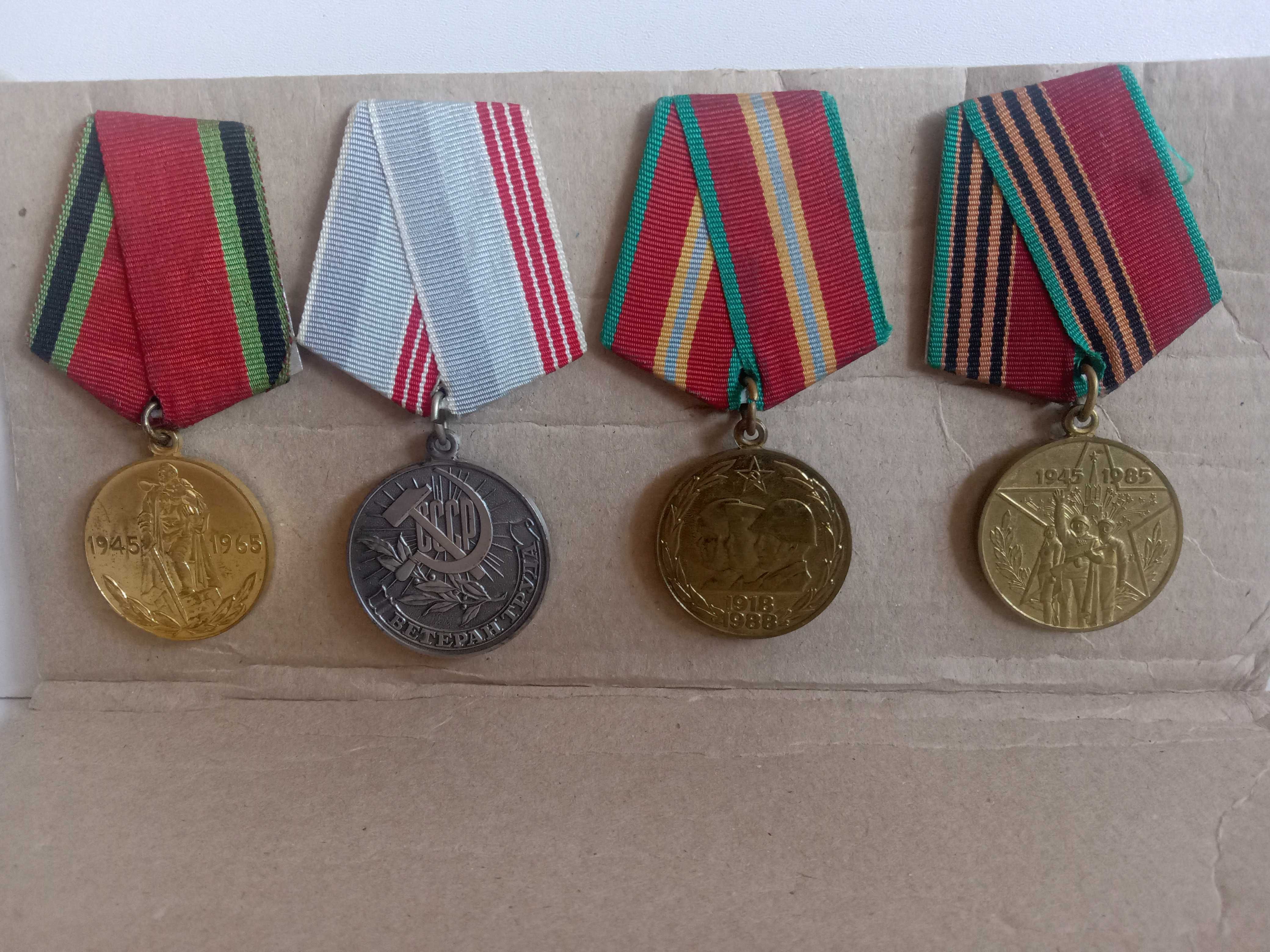 Zestaw medali radzieckich -orginał