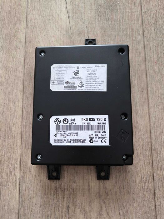 Oryginalny moduł BLUETOOTH VW 5K0...035...730..D