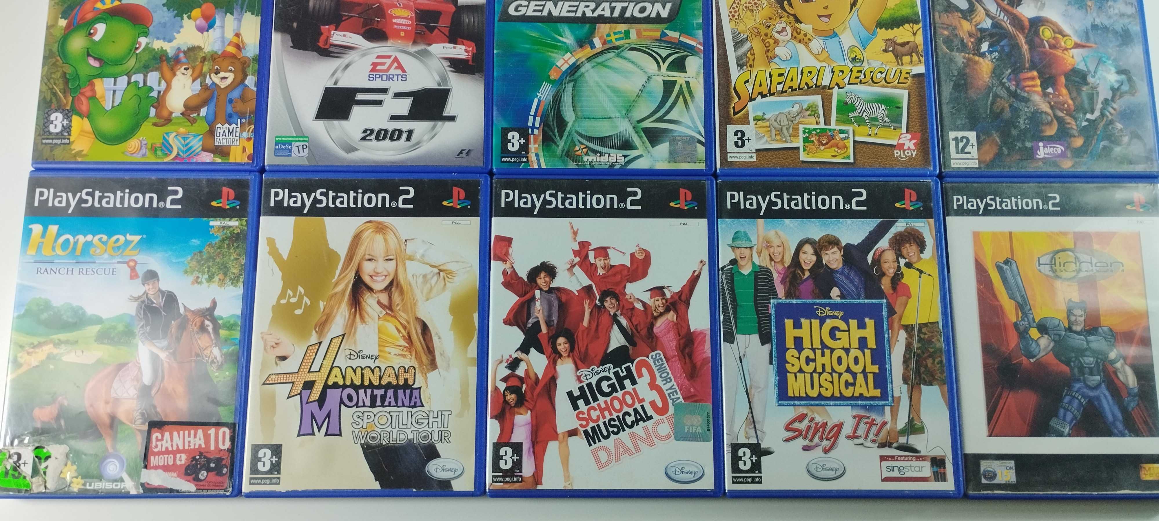 Lote Jogos Playstation 2 PS2
