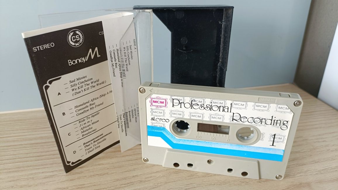 Boney M 1982 składanka hitów kaseta magnetofonowa  unikat