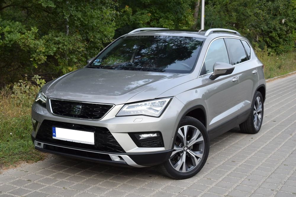 Seat Ateca SALON POLSKA Serwis ASO Bezwypadkowy Automat 4x4 Najbogatsza Wersja