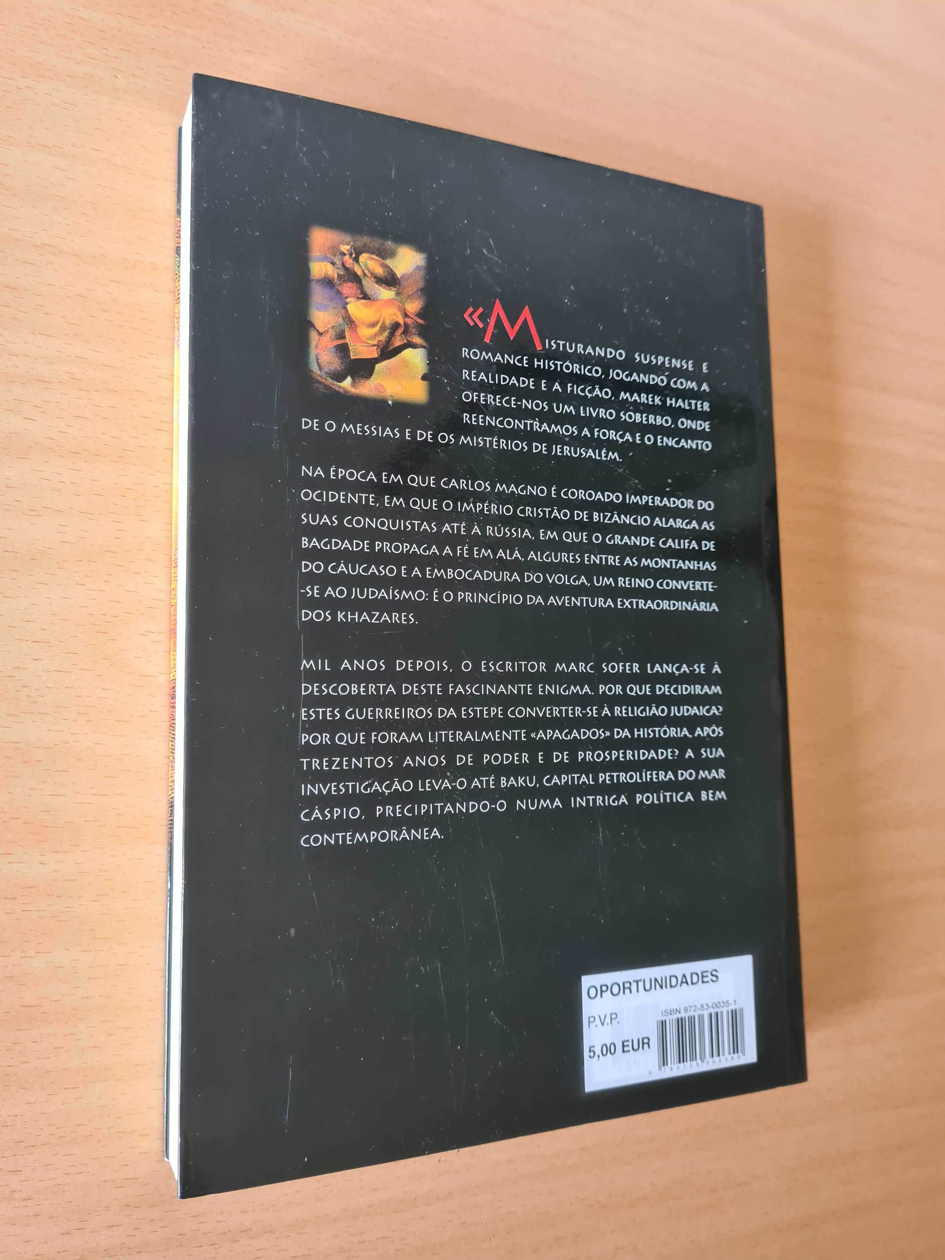 Livro "O Vento dos Khazares" de Marek Halter