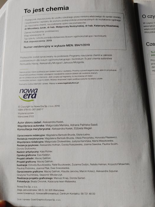 To jest chemia 1
