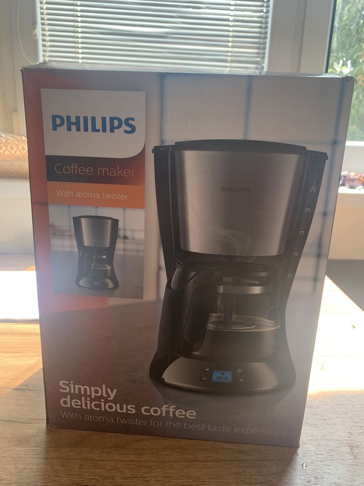 Крапельна кавоварка капельная кофеварка Philips coffee maker