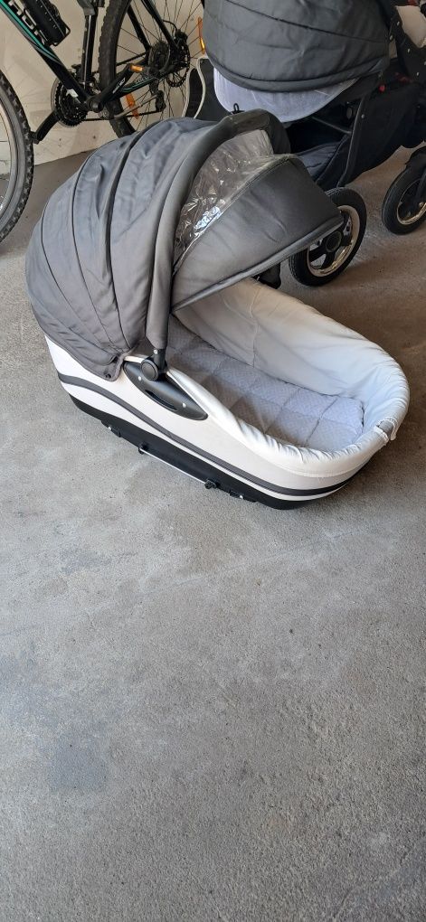 Wózek 2w1 gondola i spacerówka