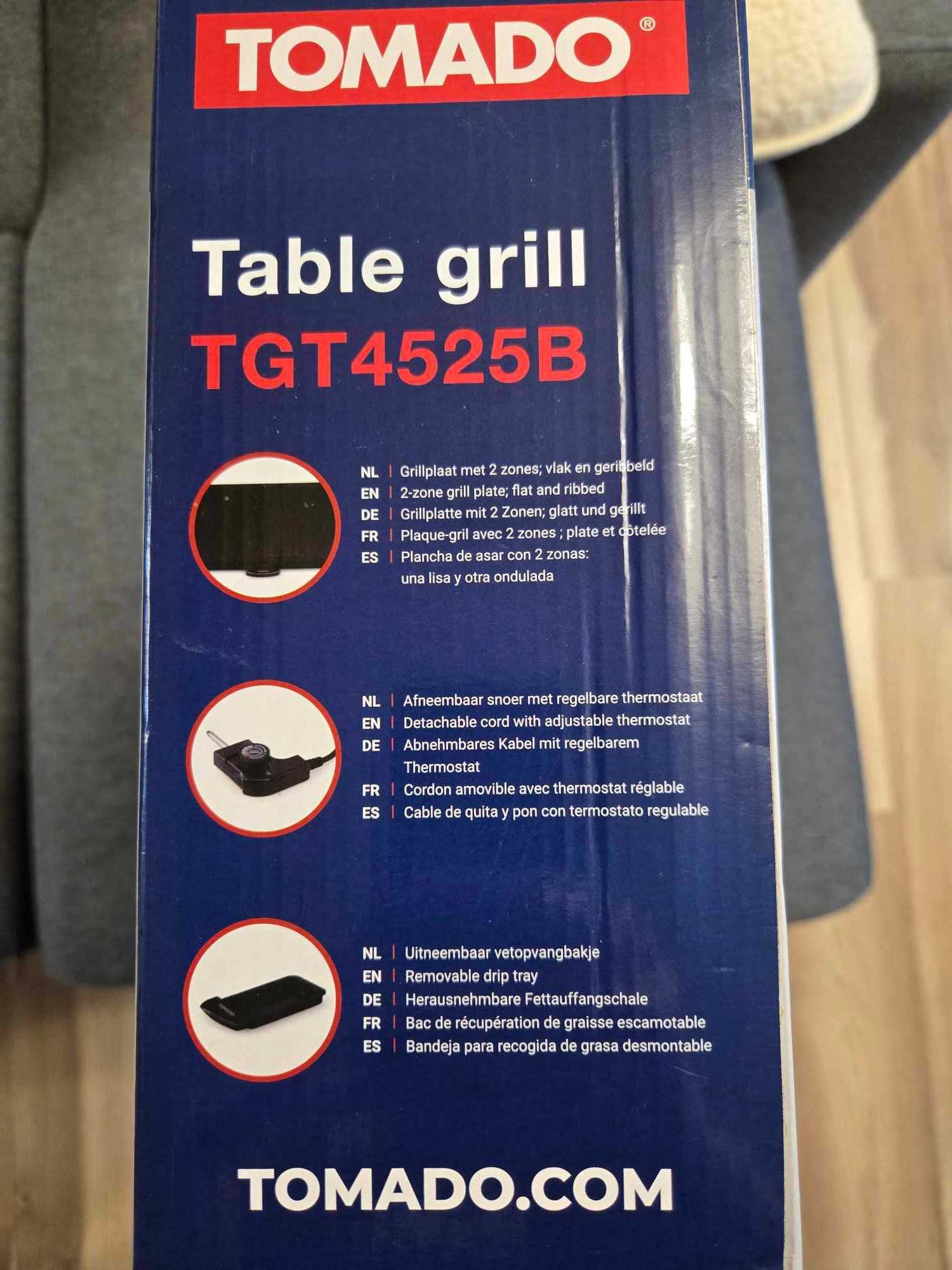 Grill elektryczny TOMADO TGT4525B - okazja !!!