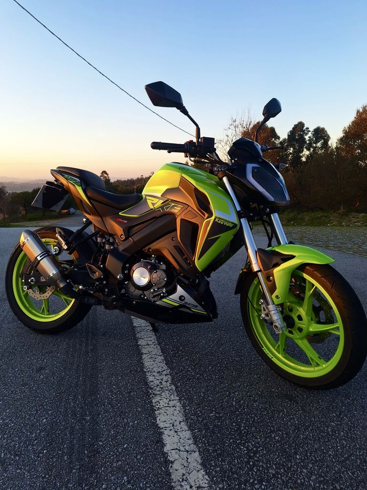 Keeway rkf 125 como nova
