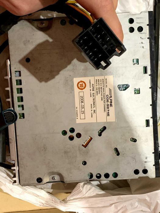 Магнітола Alpine CDE-9874E. авто магнитола