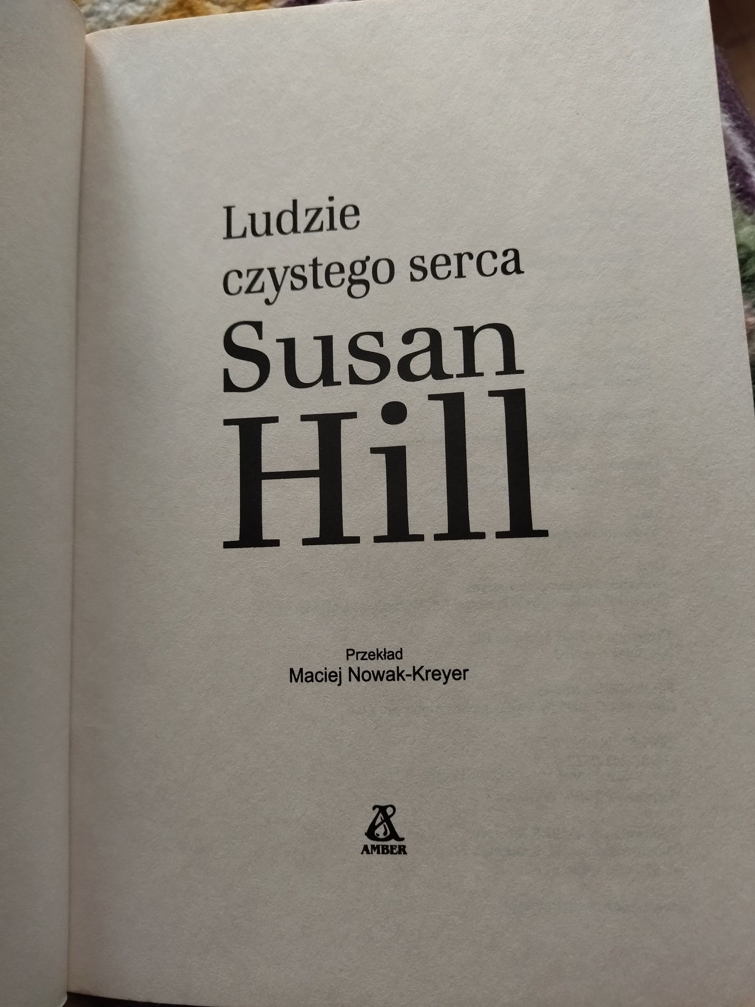 Susan Hill Ludzie czystego serca