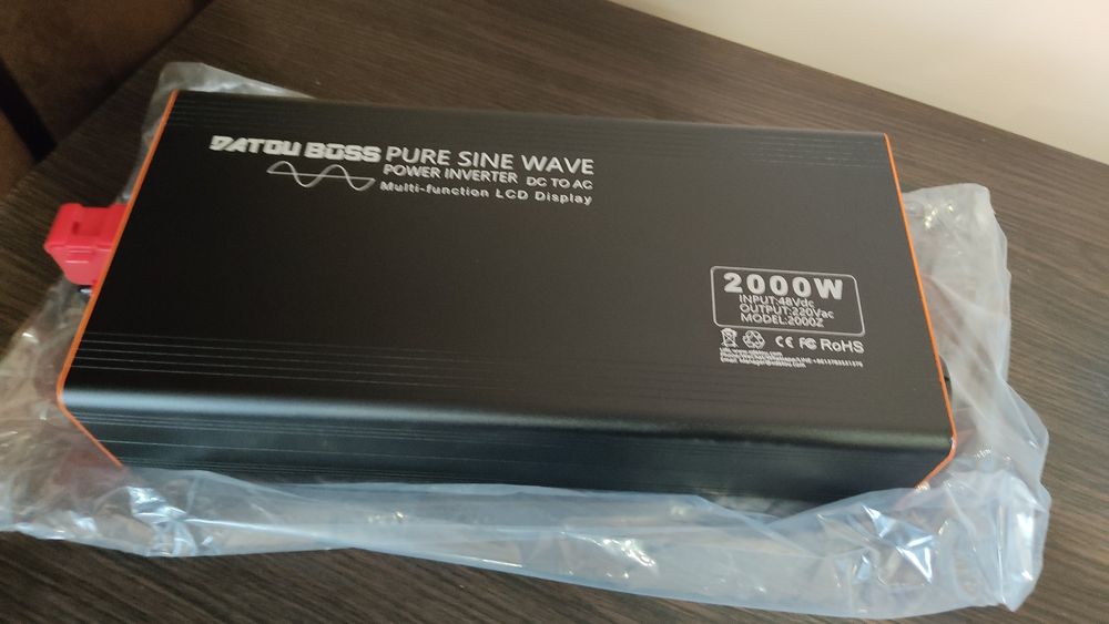 Інвертор чистий синус DATOUBOSS 48/72 V 2000/4000 W
