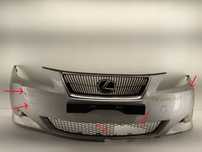 ZDERZAK PRZEDNI GRILL LEXUS IS II 220 250 PDC SPRYSKI